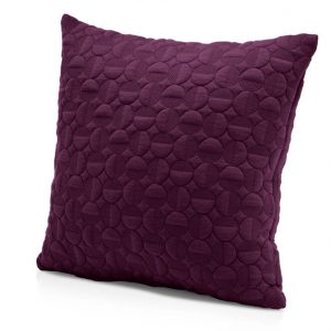 کوسن طرح دایره رنگ بنفش سایز 45.45 تحویل یک هفته