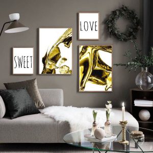 ست تابلو 4 تیکه ساده کد 7